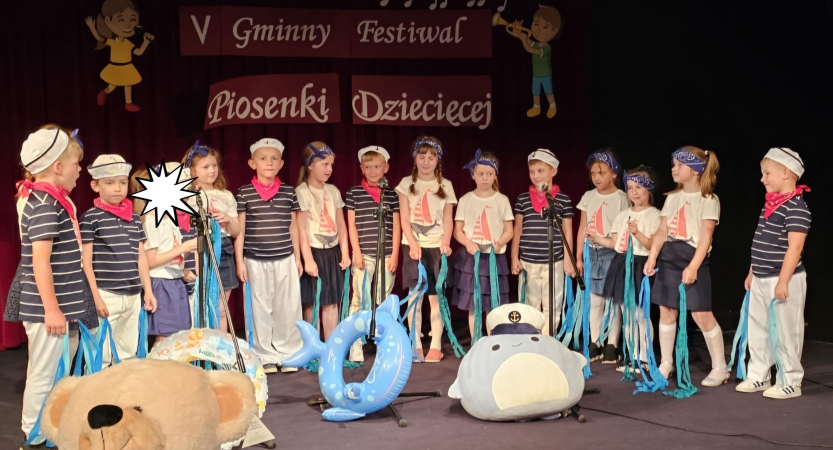 You are currently viewing V Gminny Festiwal Piosenki Dziecięcej