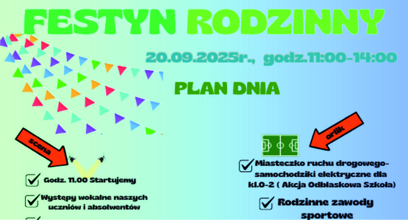 Read more about the article Festyn rodzinny 20.09.2925 r.