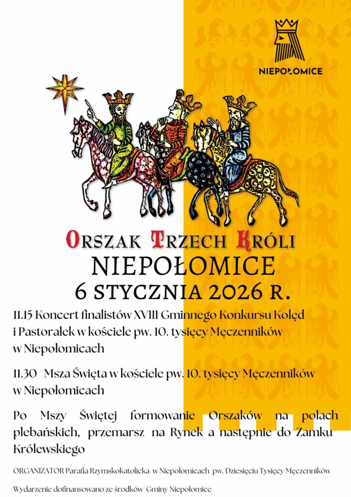 Plakat Orszak Trzech Króli