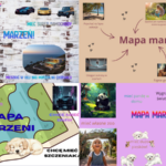 Prace uczniów, mapy marzeń