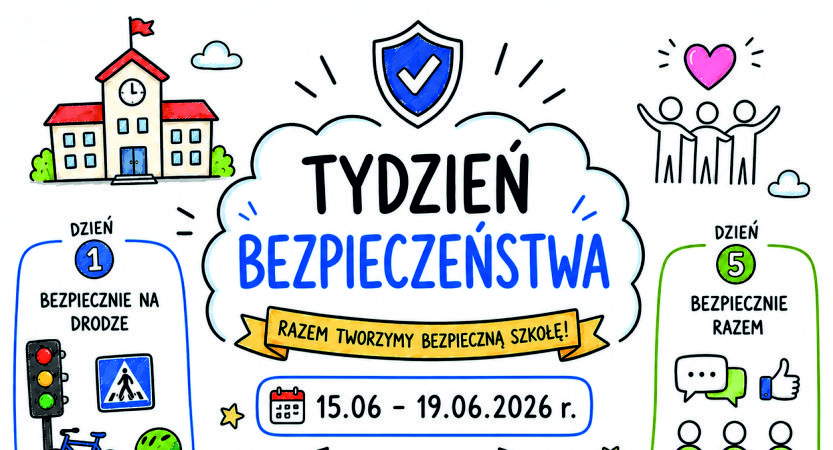 Read more about the article Tydzień dla Bezpieczeństwa – 15-19 czerwca 2026